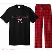 Im Literally Just A Girl Sad Hamster Meme Pajama Set thumb 0