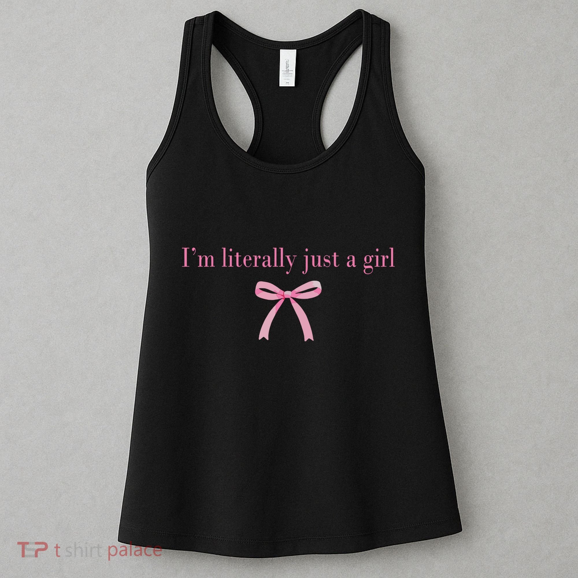 Im Literally Just A Girl Sad Hamster Meme Women's Tank Top