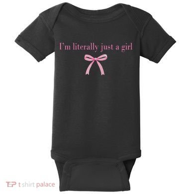 Im Literally Just A Girl Sad Hamster Meme Baby Bodysuit