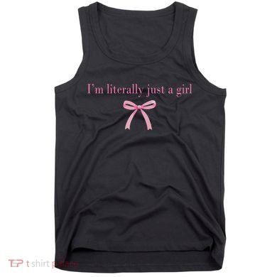 Im Literally Just A Girl Sad Hamster Meme Tank Top