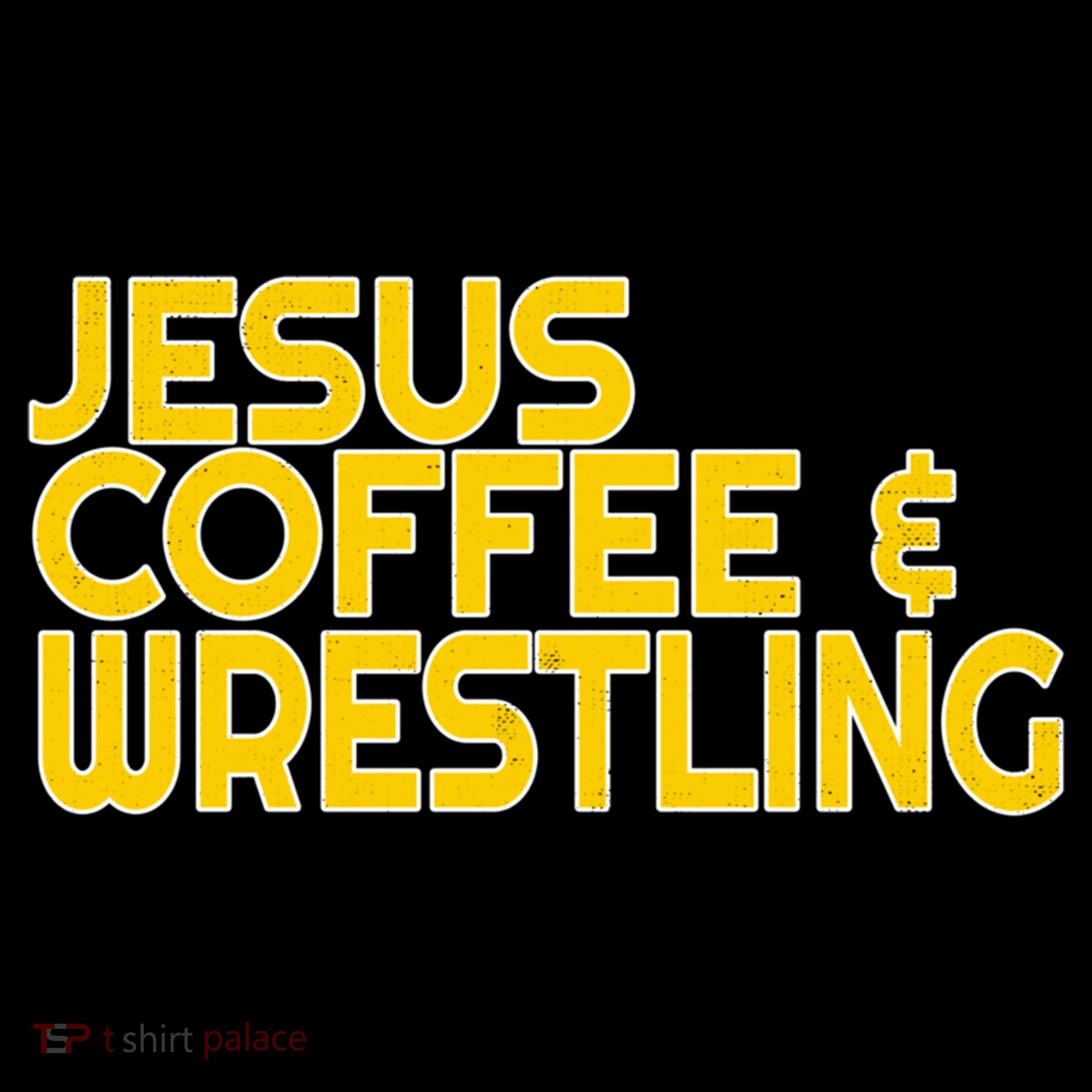 I Love Jesus Coffee Wrestling Gift Wrestler Christian Coffee Mug