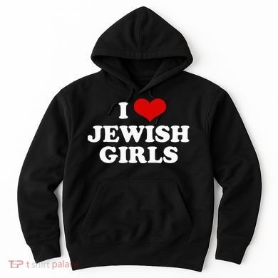 I Love Jewish Cute Gift Hoodie