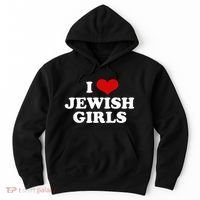 I Love Jewish Cute Gift Hoodie thumb 0