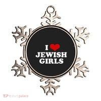 I Love Jewish Cute Gift Ornament thumb 0