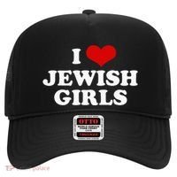 I Love Jewish Cute Gift Hat thumb 0