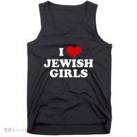 I Love Jewish Cute Gift Tank Top thumb 0