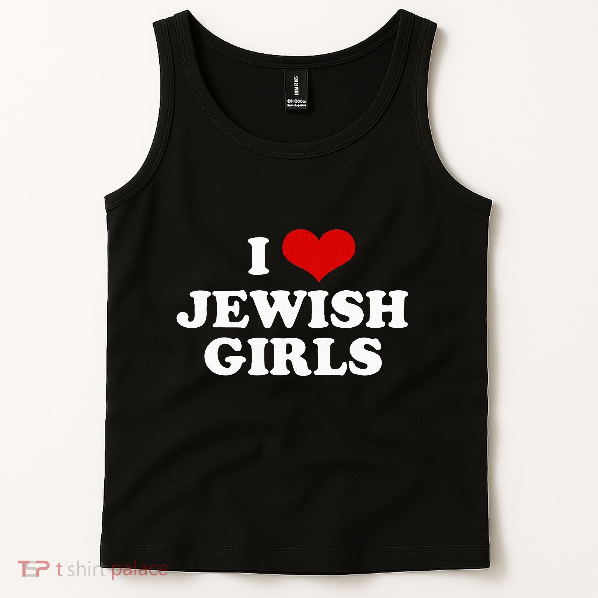I Love Jewish Cute Gift Tank Top