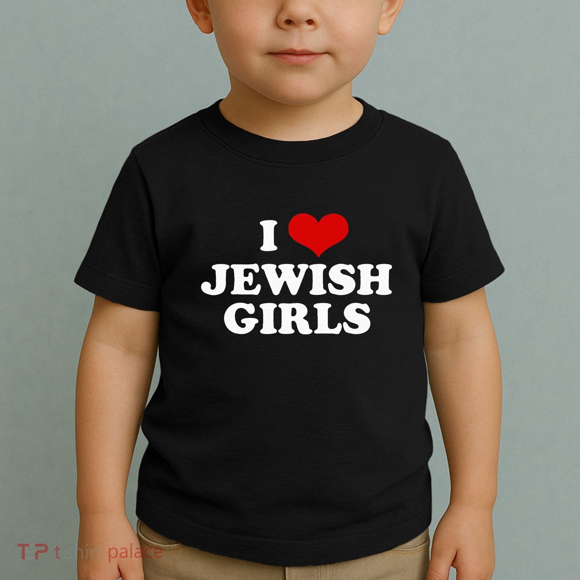 I Love Jewish Cute Gift Toddler T-Shirt