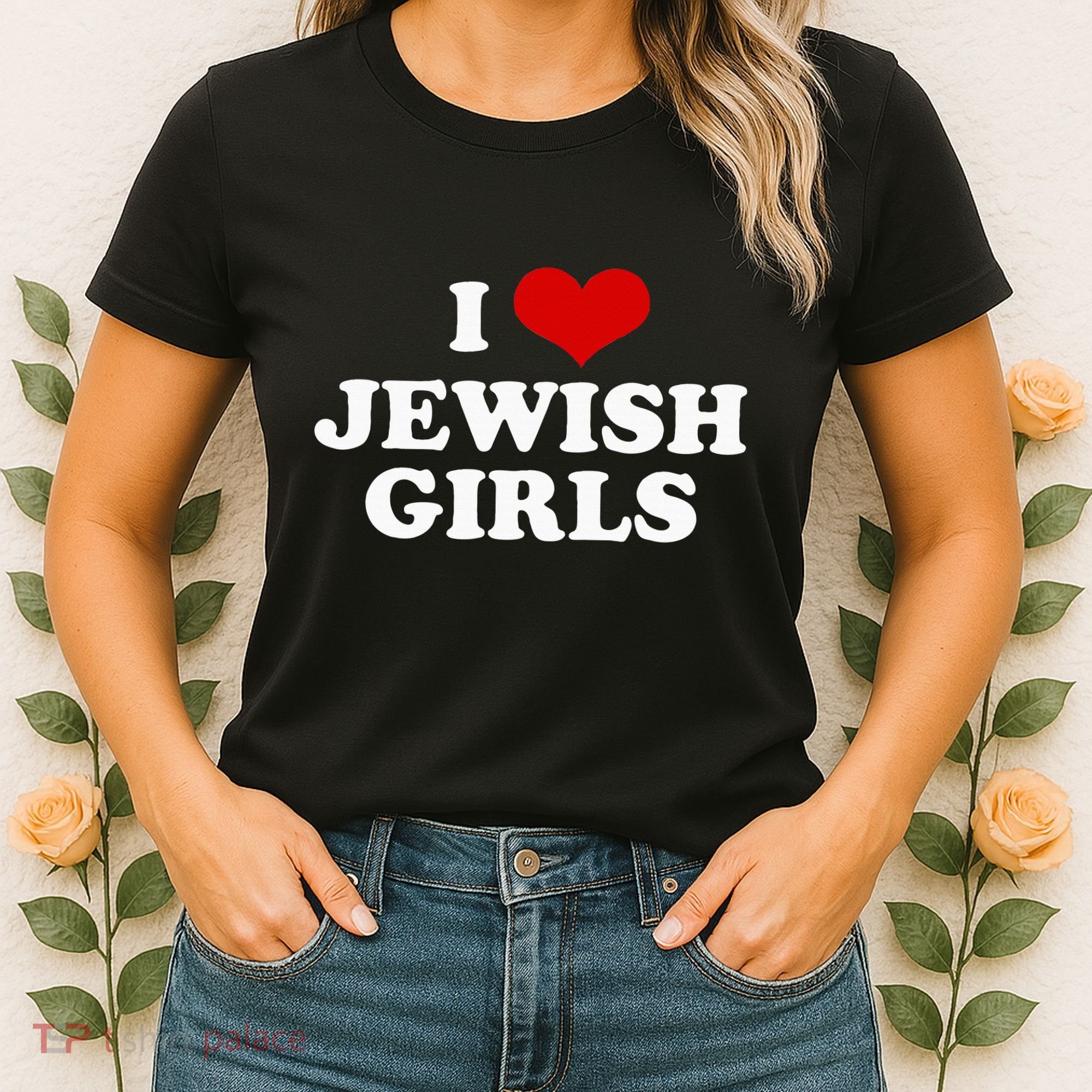 I Love Jewish Cute Gift Women's T-Shirt