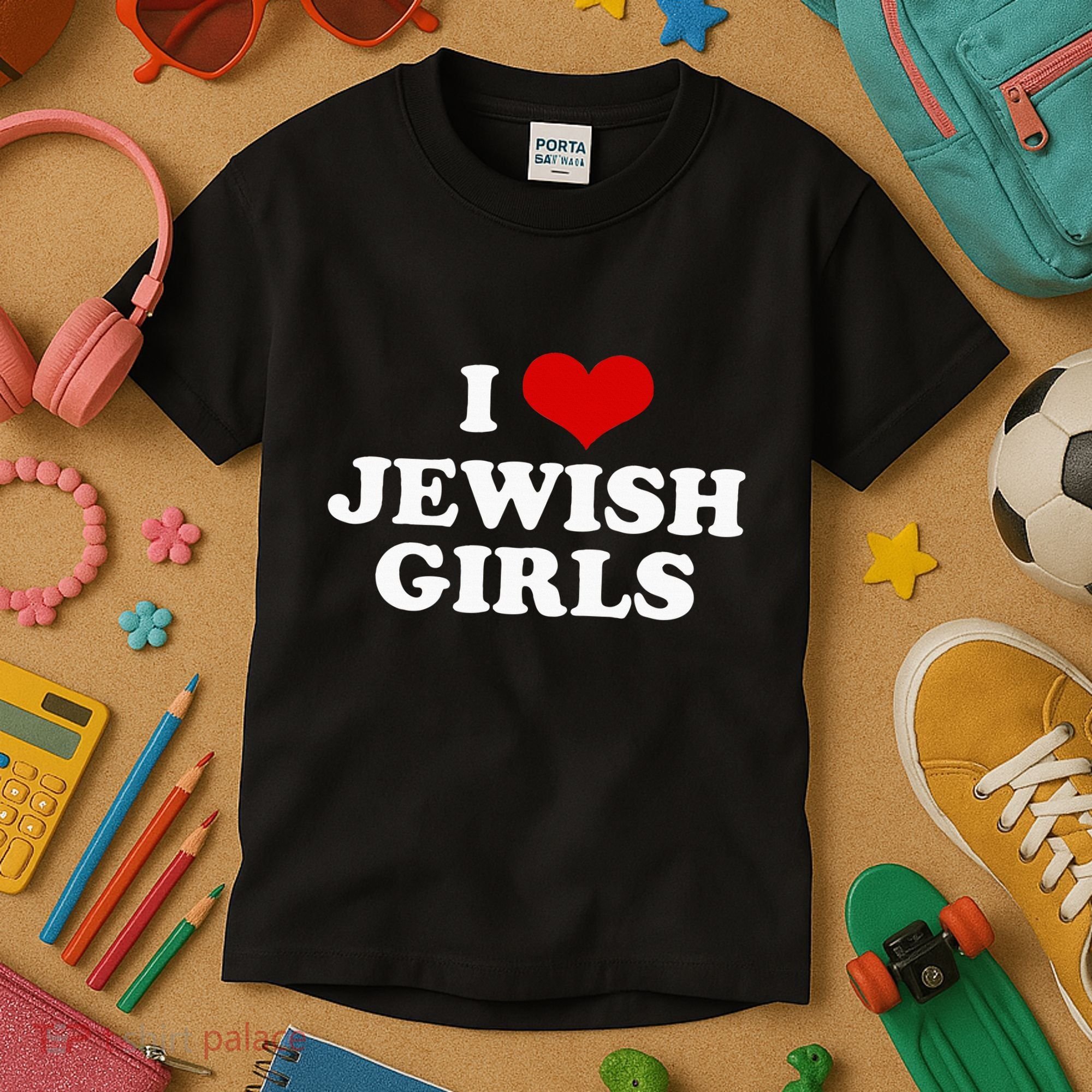 I Love Jewish Cute Gift Kids T-Shirt