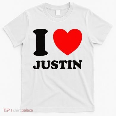 I Love Justin T-Shirt