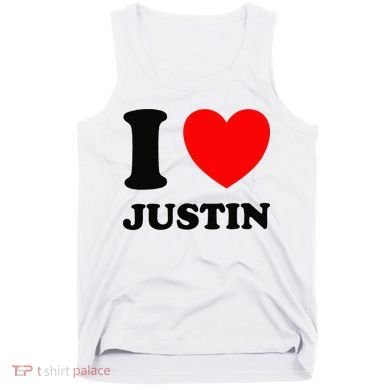 I Love Justin Tank Top