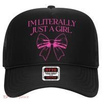 IM Literally Just A Girl Coquette Bow Hat thumb 0