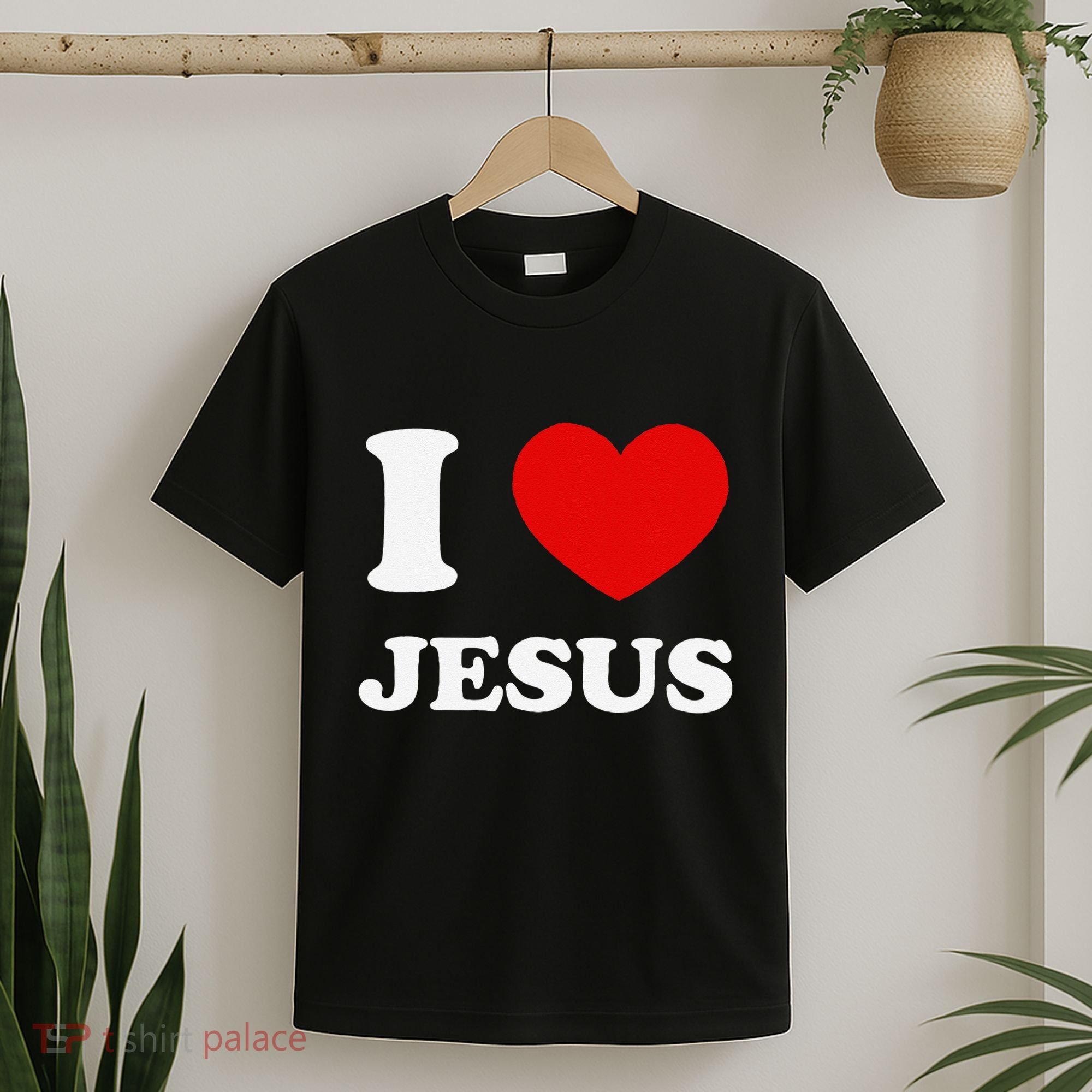 I Love Jesus I Heart Jesus Funny Jesus T-Shirt