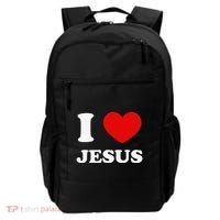 I Love Jesus I Heart Jesus Funny Jesus Backpack thumb 0