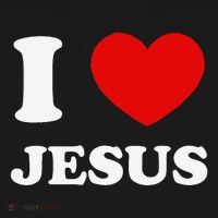 I Love Jesus I Heart Jesus Funny Jesus Women's Hoodie thumb 2