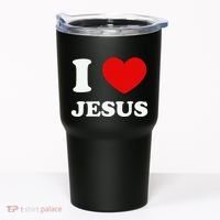 I Love Jesus I Heart Jesus Funny Jesus Tumbler thumb 0