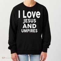 I Love Jesus And UMPIRES For UMPIRE Women's Sweatshirt thumb 0