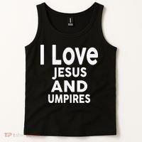 I Love Jesus And UMPIRES For UMPIRE Tank Top thumb 2