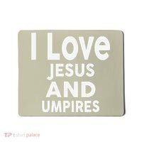 I Love Jesus And UMPIRES For UMPIRE Mousepad thumb 0