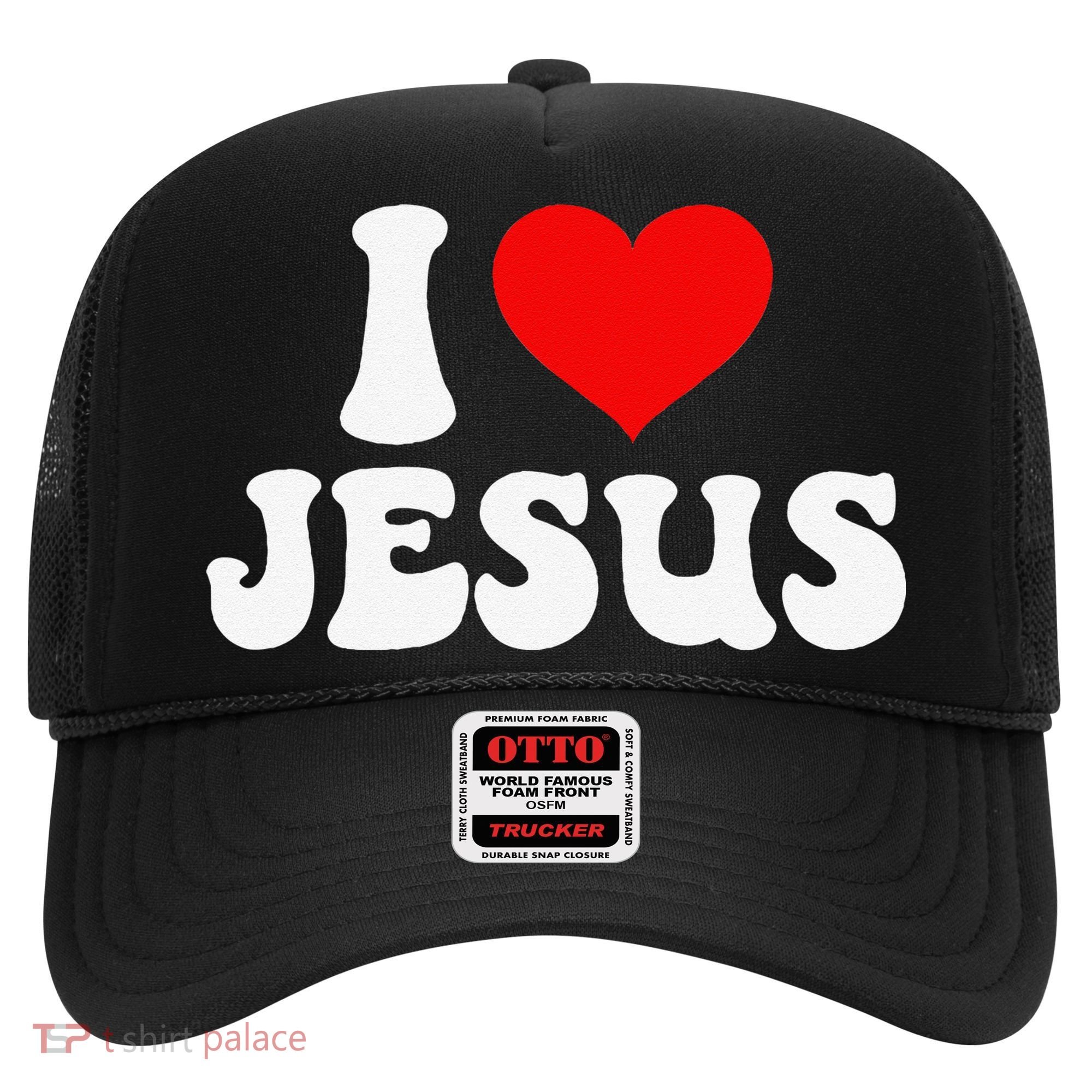 I Love Jesus Bible Christ Hat