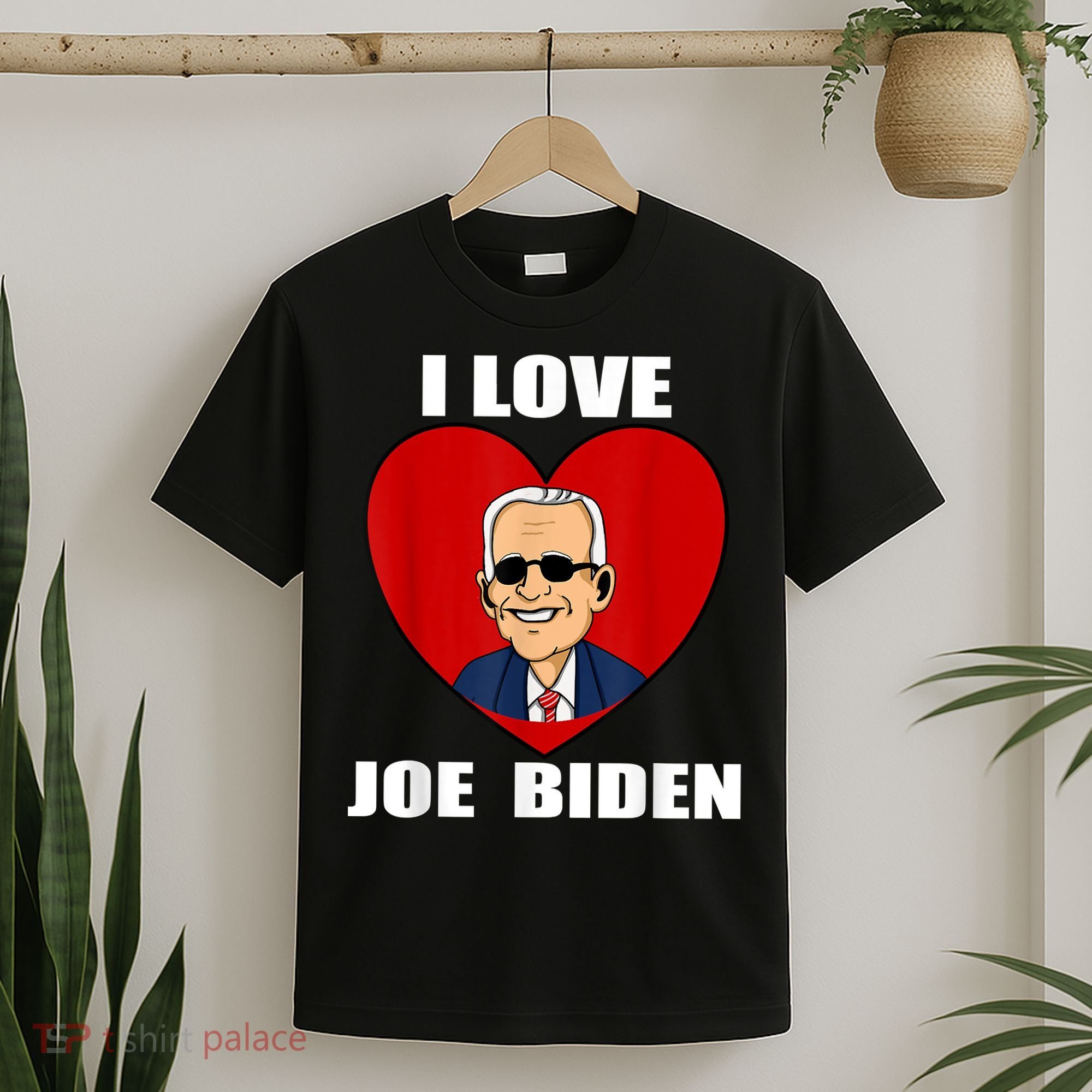 I Love Joe Biden Heart – Pro President Joe Biden T-Shirt