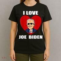 I Love Joe Biden Heart – Pro President Joe Biden T-Shirt thumb 4