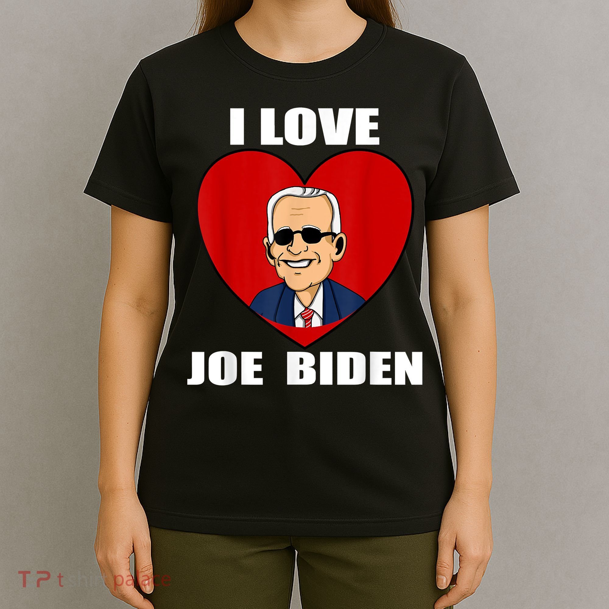 I Love Joe Biden Heart – Pro President Joe Biden T-Shirt