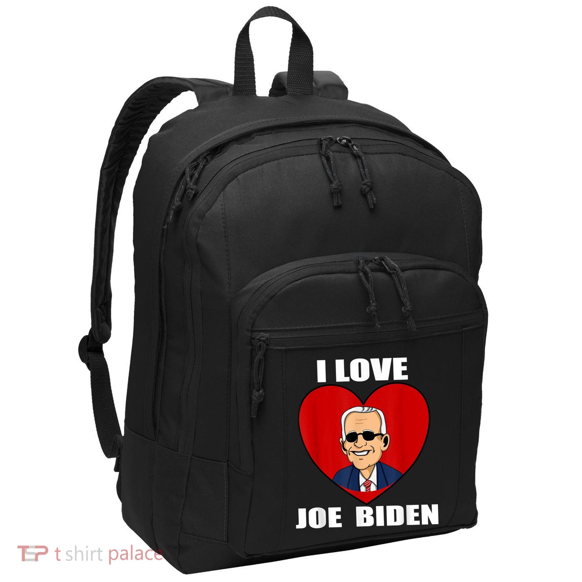 I Love Joe Biden Heart – Pro President Joe Biden Port Authority Basic Backpack