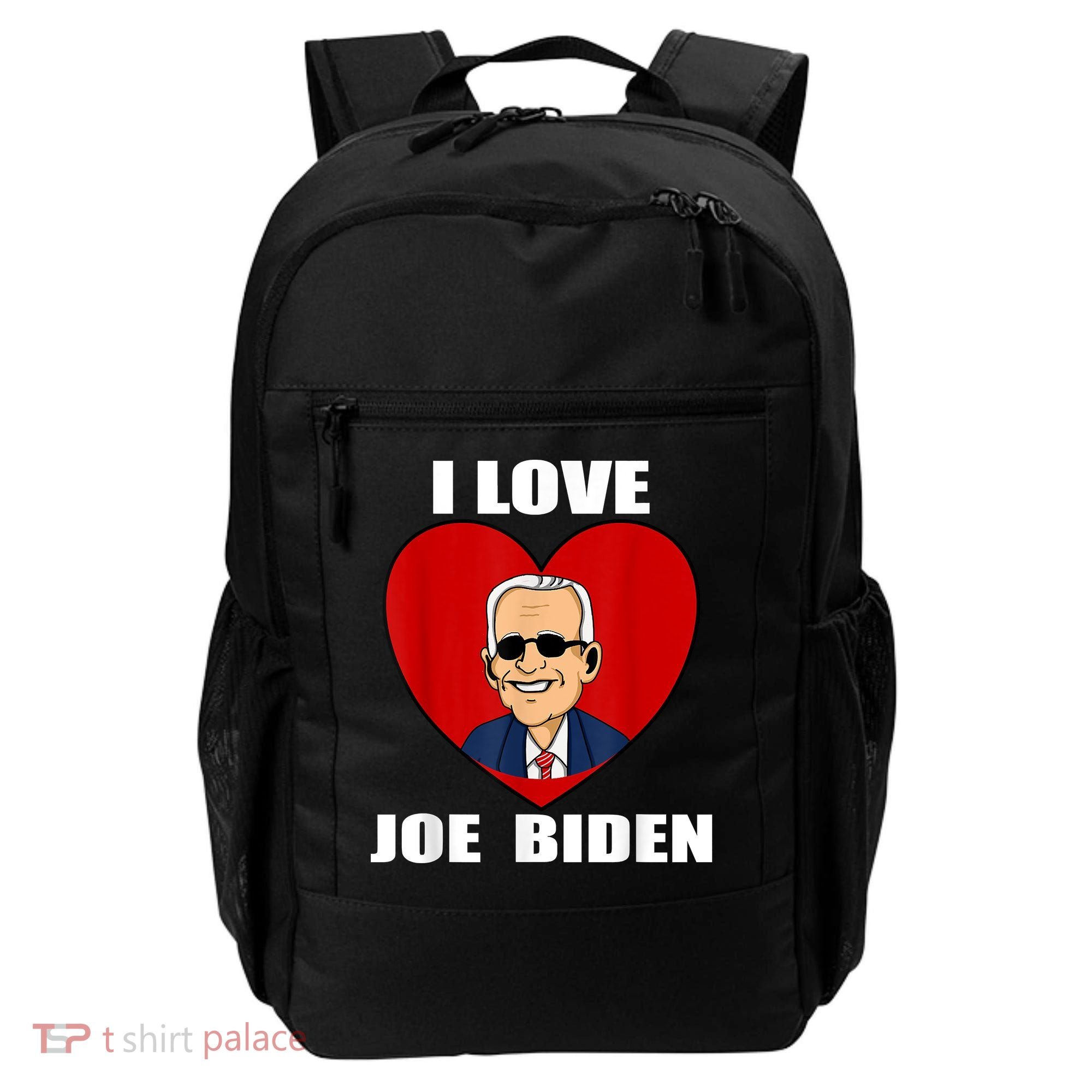 I Love Joe Biden Heart – Pro President Joe Biden Backpack