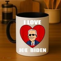 I Love Joe Biden Heart – Pro President Joe Biden Coffee Mug thumb 4