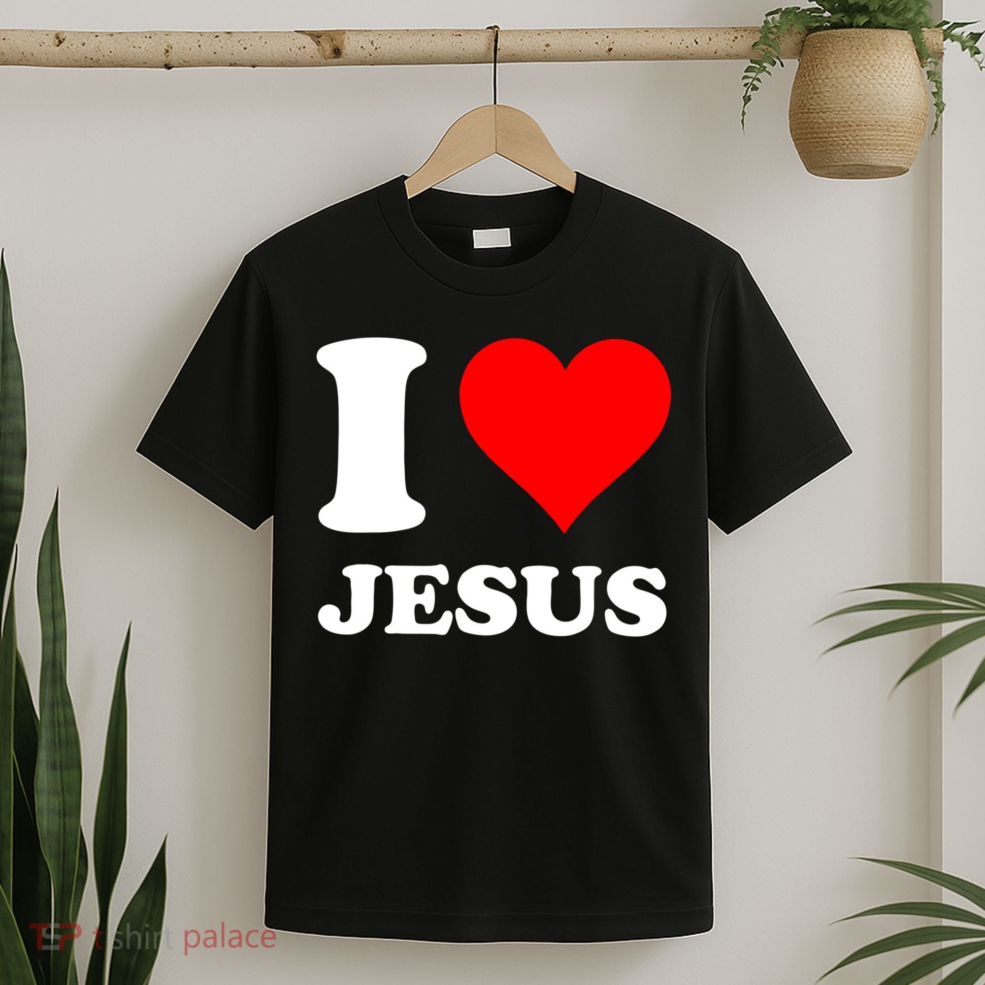 I Love Jesus My Lord, My King, My Savior Christian Christ Bible T-Shirt