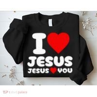 I Love Jesus And Jesus Loves You Christian Sweatshirt thumb 2