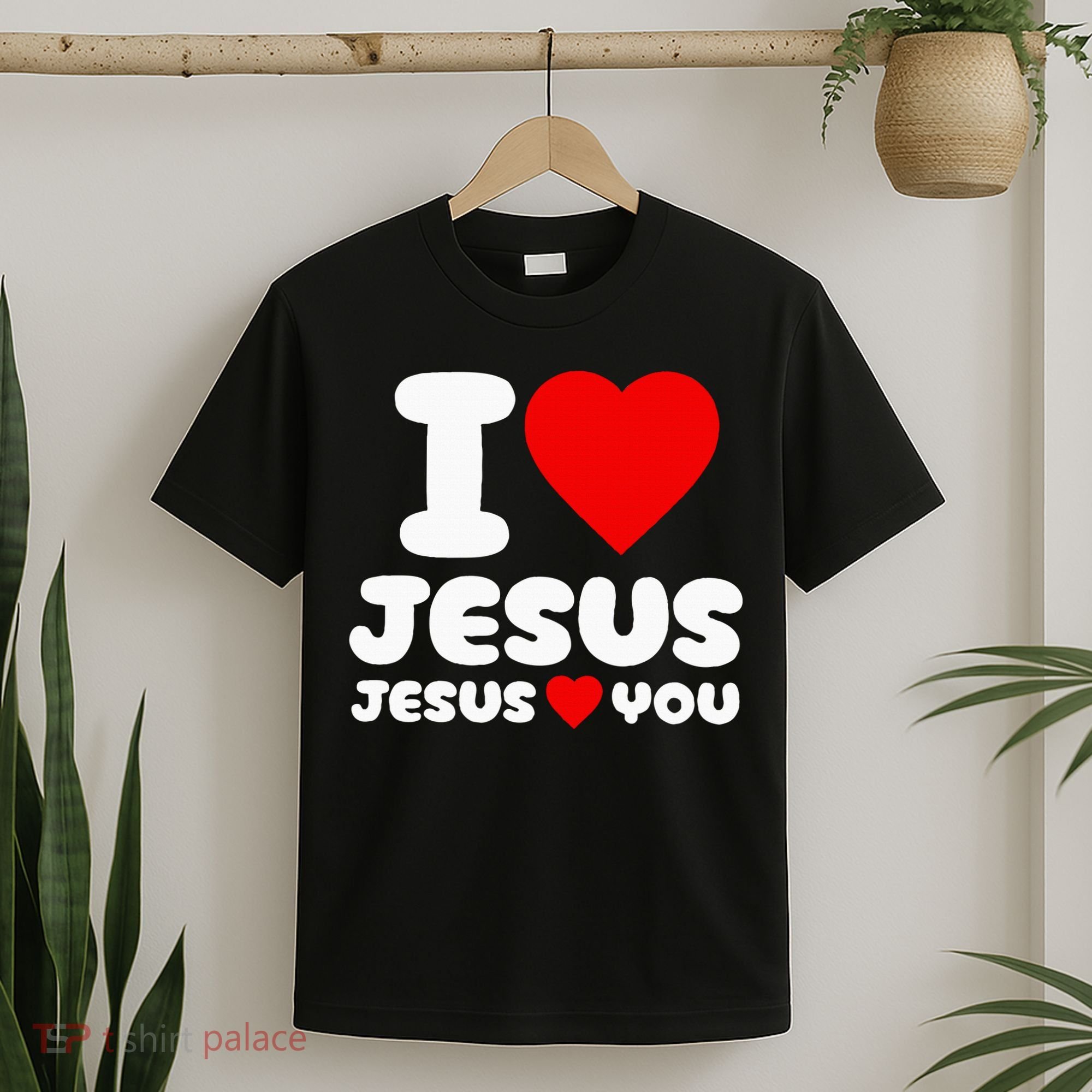 I Love Jesus And Jesus Loves You Christian T-Shirt
