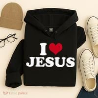 I Love Jesus  Hoodie thumb 4