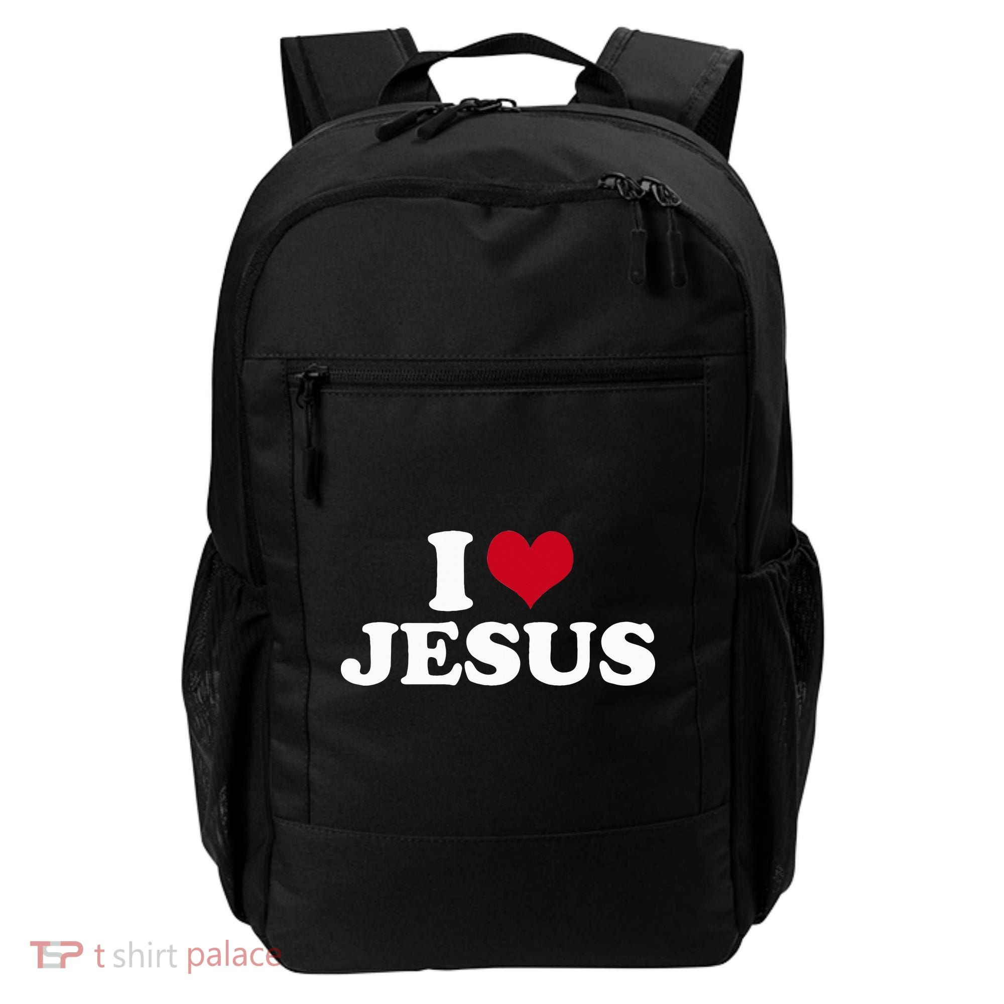I Love Jesus  Backpack