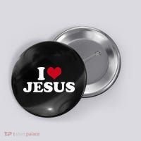I Love Jesus  Button thumb 0