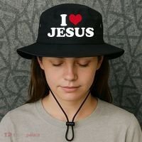 I Love Jesus  Bucket Hat thumb 3