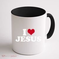 I Love Jesus  Coffee Mug thumb 1