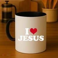 I Love Jesus  Coffee Mug thumb 4