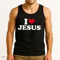 I Love Jesus  Tank Top thumb 3