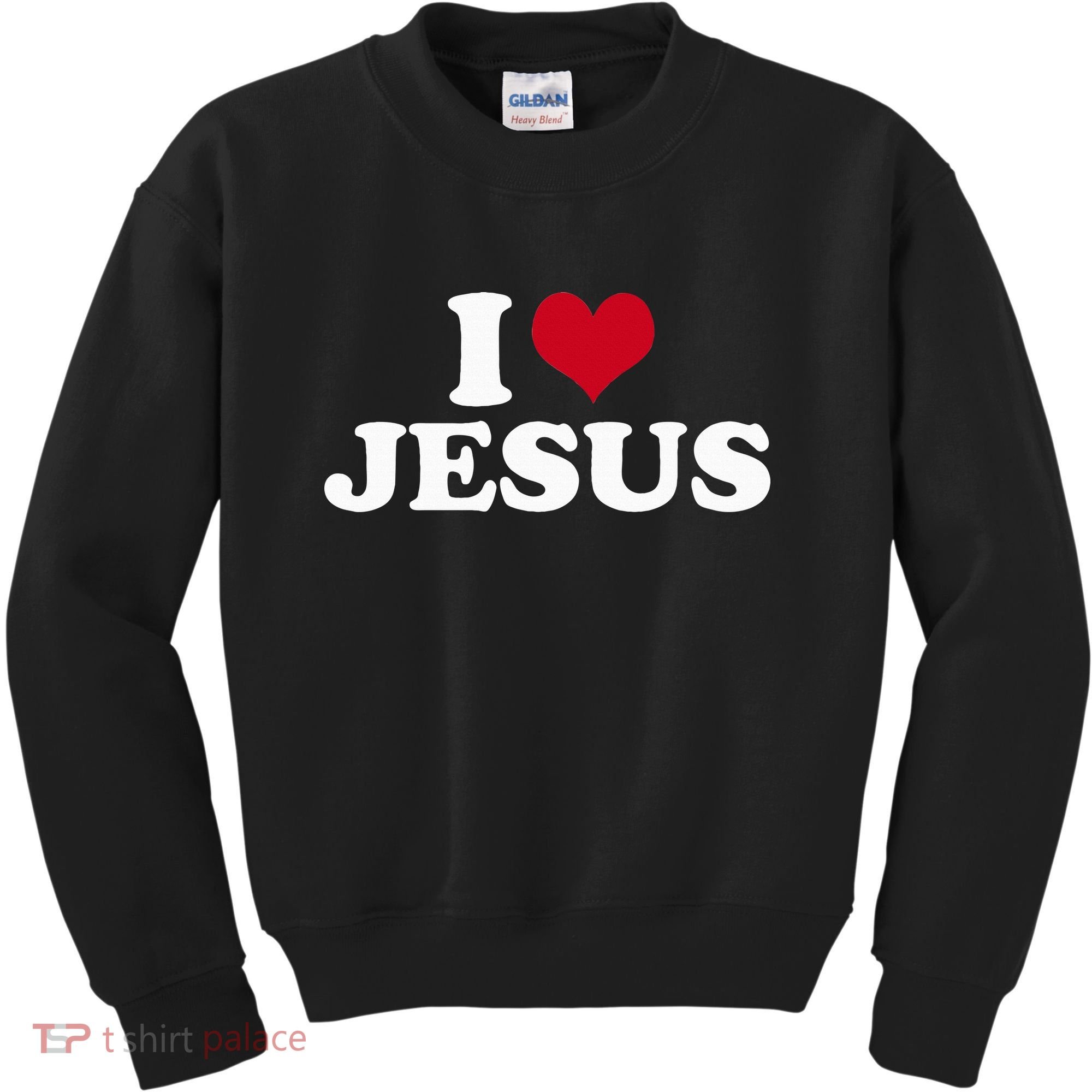 I Love Jesus  Kids Sweatshirt
