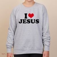 I Love Jesus Women's Sweatshirt thumb 0