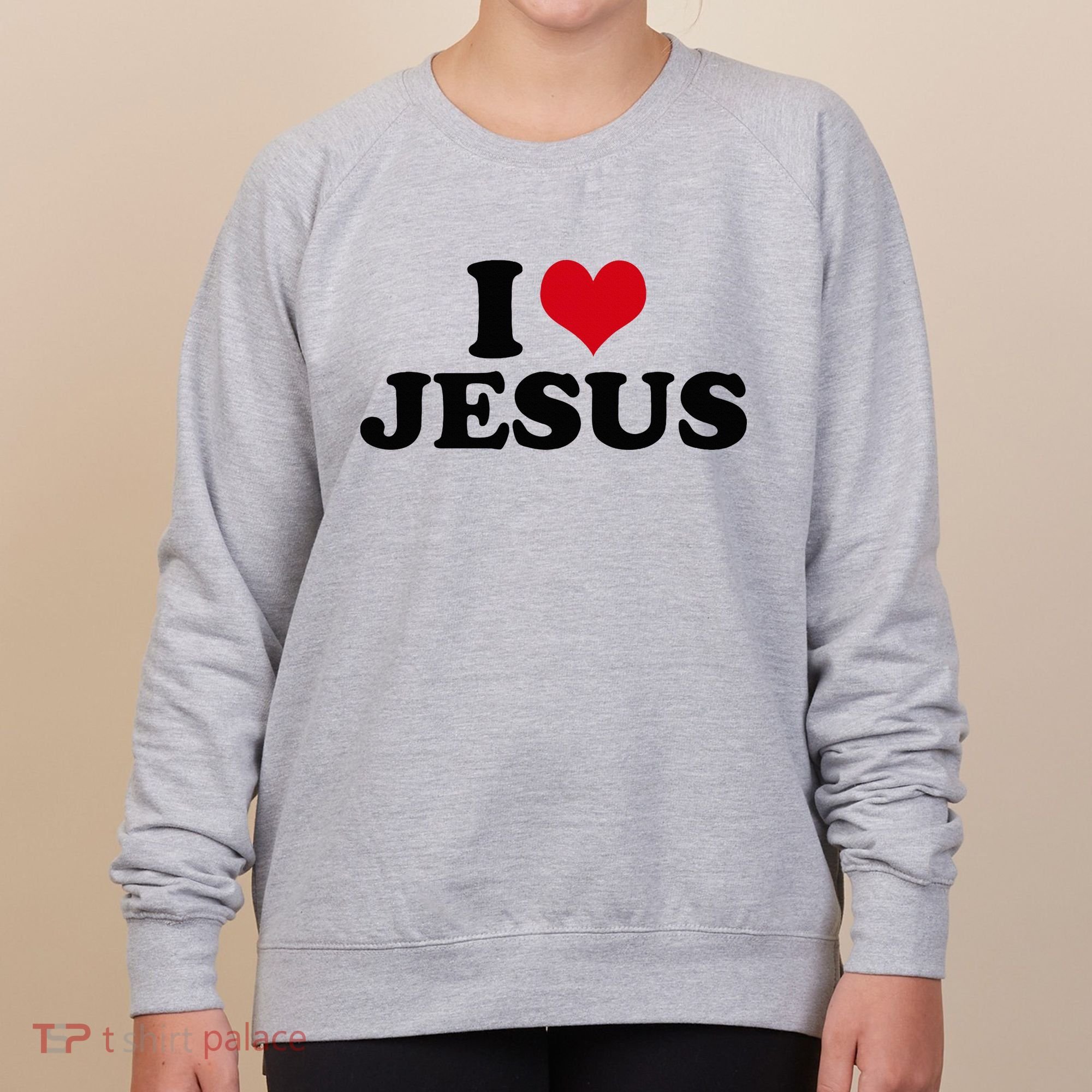I Love Jesus Women's Sweatshirt