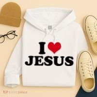 I Love Jesus Hoodie thumb 4
