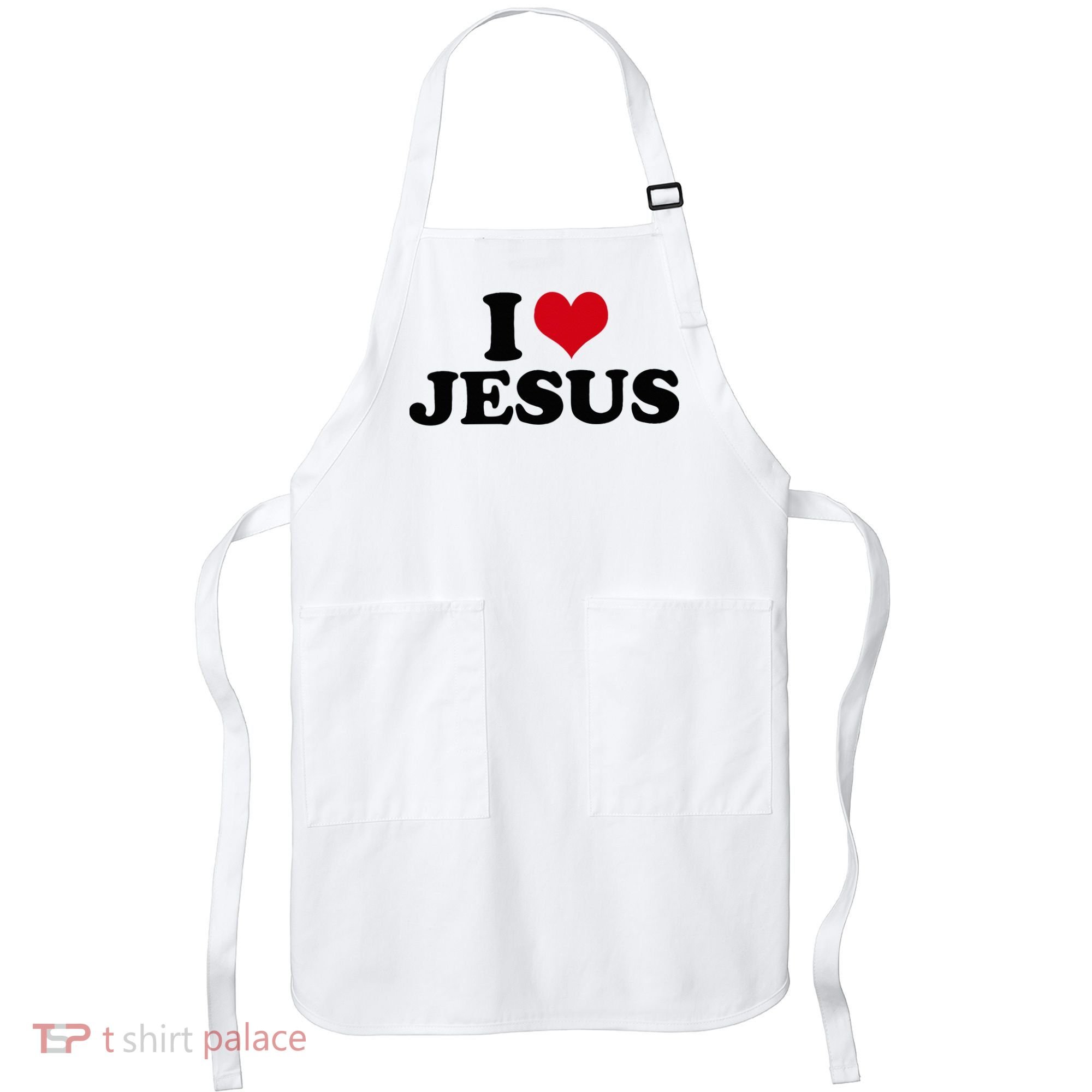 I Love Jesus Apron