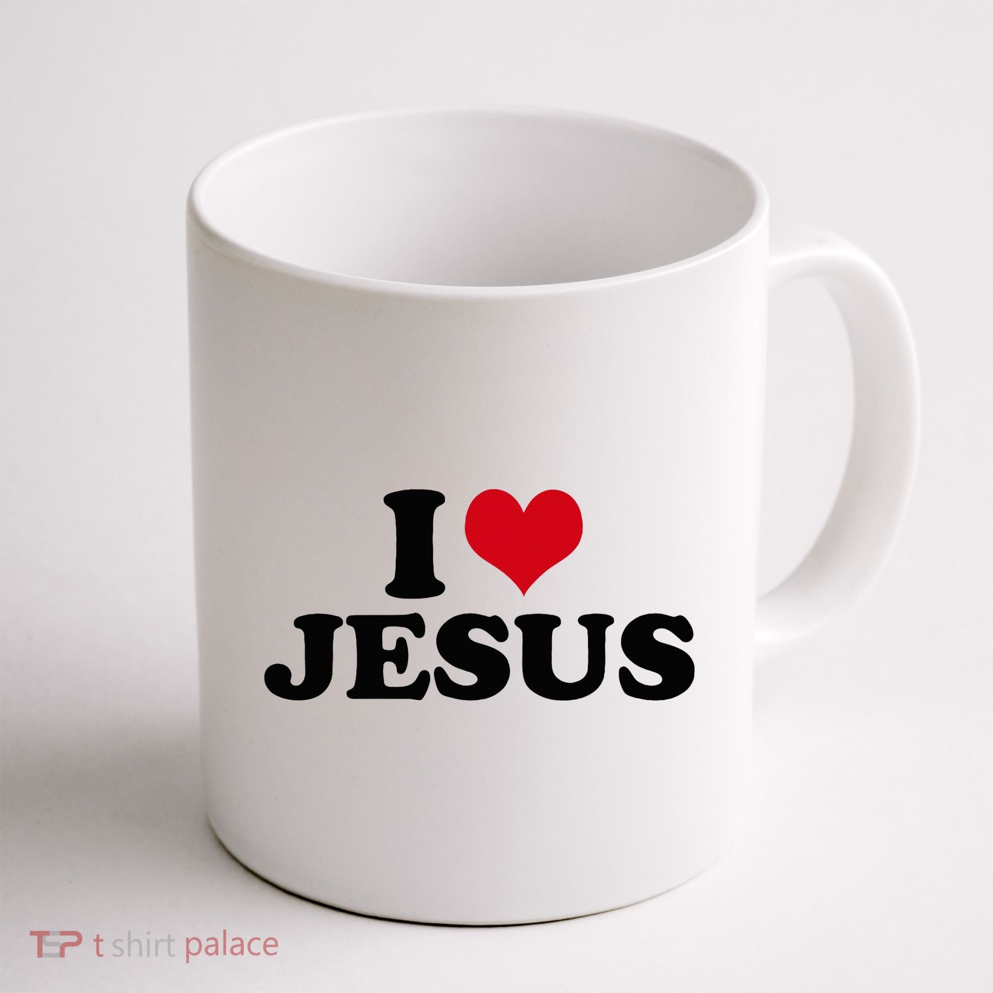 I Love Jesus Coffee Mug