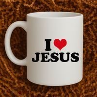 I Love Jesus Coffee Mug thumb 2