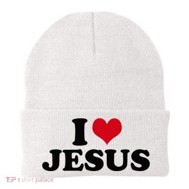 I Love Jesus Beanie