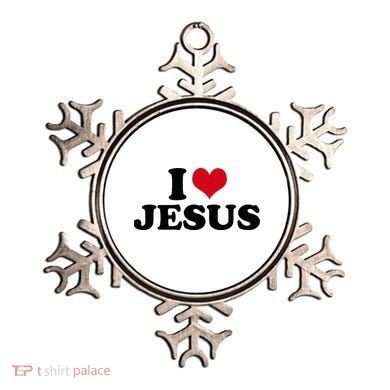 I Love Jesus Ornament